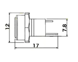2.0mm BASE CHASIS ALIMENTACION — imagen 2