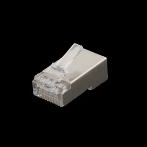 RJ45 Cat.6 STP 8P8C cable pasante - 1µ — imagen 1