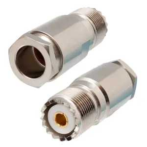LMR400, UHF Hembra Soldar — imagen 1