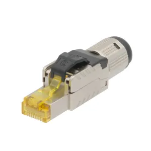 Conector Metálico RJ45 Cat8 sin Herramientas — imagen 1