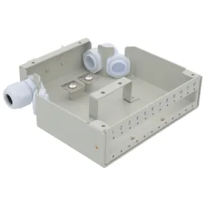 Patch Panel de Fibra Óptica para Carril DIN - 12 puertos SC SX / LC DX — imagen 3
