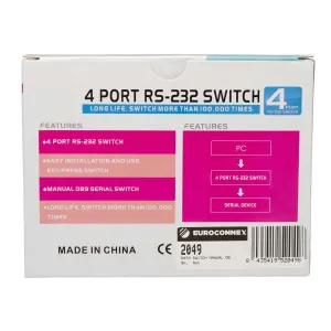 DATA SWITCH MANUAL DB 9H.  4x1 — imagen 6
