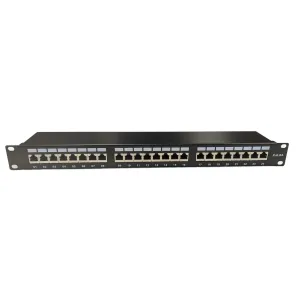 Patch Panel Blindado de 24 Puertos Categoría 6A — imagen 1