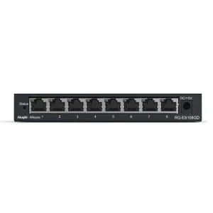 Reyee Switch Sobremesa - Carcasa Metal - 8 puertos RJ45 - Velocidad 10/100/1000 Mbps — imagen 1