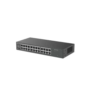 Reyee Switch Sobremesa - Carcasa Metal - Enrackable - 24 puertos RJ45 - Velocidad 10/100/1000 Mbps - Plug and Play - Tecnología ahorro de energía — imagen 3