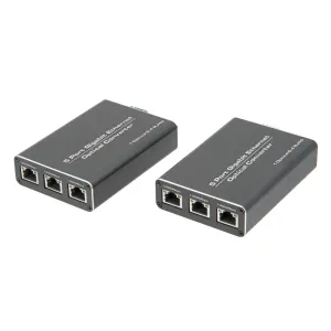 Conmutador Industrial de Fibra Ethernet Gigabit de 5 Puertos — imagen 2