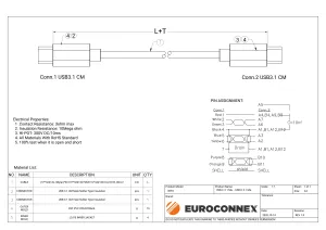 USB-C 3.1 Ma.- USB-C 3.1 Ma., 0,5m. — imagen 2