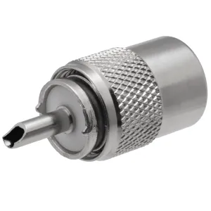UHF Macho Roscar para RG-213, PTFE — imagen 1