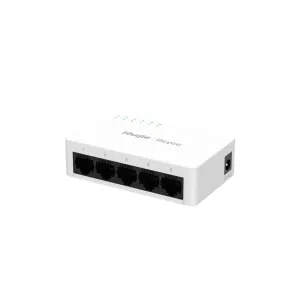 Reyee Switch Sobremesa - Carcasa Plástico - 5 puertos RJ45 - Velocidad 10/100/1000 Mbps - Plug and Play - Tecnología ahorro de energía — imagen 6