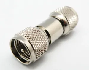 MINI UHF DOBLE MACHO — imagen 1