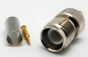 RG58 / LMR200, R/P TNC HEMBRA CRIMPAR — imagen 1