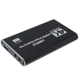 Capturadora de Video HDMI y micrófono a USB, 4K@60Hz con salida de video — imagen 2