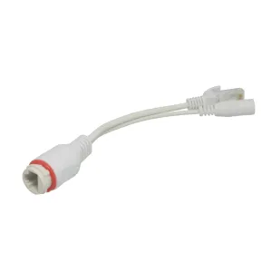 Pareja de inyectores pasivos de alimentación por Ethernet 12v - macho y hembra — imagen 3
