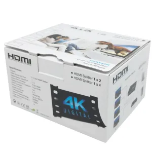 Distribuidor HDMI  1x4 - 4K Económico — imagen 3