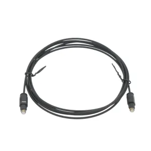 Cable Fibra Óptica TOSLINK 2.2mm - Conexión Macho a Macho de 1.5m — imagen 2