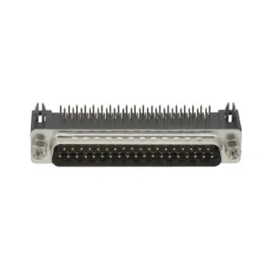 37P SUB-D MACHO ACODADO, CHASIS P.C.B., 9.4mm PIN — imagen 1