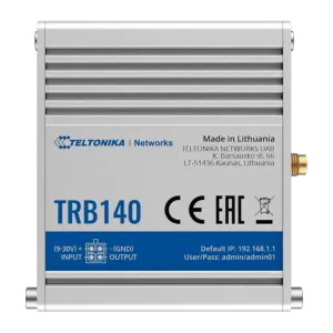 TELTONIKA TK-TRB140 - Teltonika Gateway Industrial 4G LTE Cat 4 — imagen 1