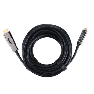 USB-C a HDMI 2.0 de fibra óptica 4K@60Hz, 10m — imagen 2