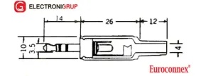 3.5mm ESTEREO MACHO, ECONOMICO — imagen 2