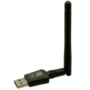 Adaptador WIFI AC por USB, 600Mbps + 5dBi antena — imagen 4