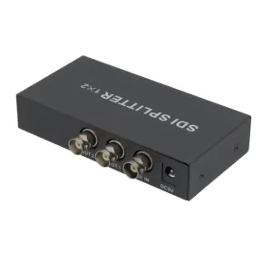 SDI Splitter&Repetidor 1x2 con soporte para HD-SDI/3G SDI, 120m. — imagen 1