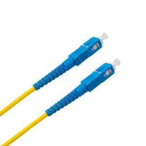 Cable de fibra óptica SC/UPC a SC/UPC Monomodo Simplex, 5m — imagen 1