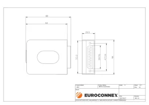 DB25 Hembra con terminales — imagen 2