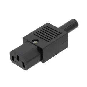 IEC C13 (Hembra) conector (homologado) — imagen 1