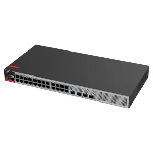 Ruijie Switch PoE Cloud Gestionable L2+ - 24 puertos RJ45 PoE+ 1G + 4 puertos SFP 2.5Gigabit / Hasta 370W potencia total — imagen 2