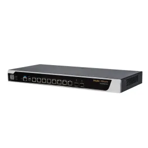 Ruijie Router Cloud - 8 Puertos Gigabit + 2 Puertos SFP Gigabit - Router + Funciones Firewall - Admite hasta 9 WAN para failover o balanceo - Hasta 2500 Mbps de ancho de banda - Hasta 1000 usuarios recomendados — imagen 3