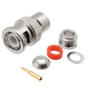 RG-58, BNC MAcho Soldar, PTFE — imagen 1