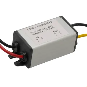 Transformador CC 24V a 12V (12W) IP67 — imagen 2