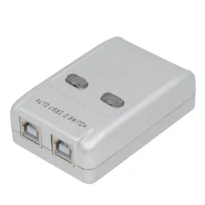 Conmutador USB 2x1 para Compartir Impresora/Dispositivo con Control Manual y Software — imagen 1