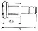 RG59 / 5C2V, F MACHO RAPIDO, CRIMPAR — imagen 2