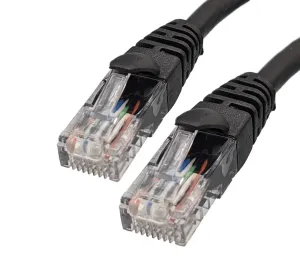 Cat.6 UTP 24 AWG, 0.3m, Negro — imagen 1