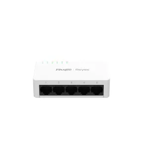 Reyee Switch Sobremesa - Carcasa Plástico - 5 puertos RJ45 - Velocidad 10/100 Mbps — imagen 6