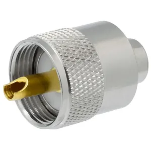 RG-58, UHF MACHO ROSCAR, CORTO, PTFE — imagen 1