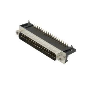 37P SUB-D MACHO ACODADO, CHASIS P.C.B., 9.4mm PIN — imagen 2