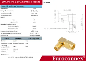 SMA MACHO - SMA HEMBRA, ACODADO — imagen 2