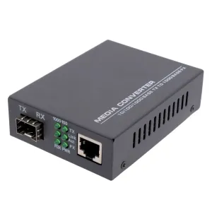 Convertidor de medios ópticos, módulo SFP a RJ45 — imagen 1