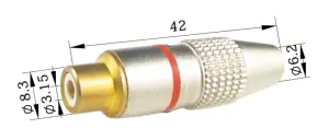 RCA Hem Prof. Oro, Metal Linea Roja — imagen 2