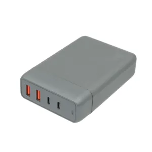 Cargador USB 120W (2x USB-A + 2x USB-C) - Universal con Entrada 100-240V — imagen 2