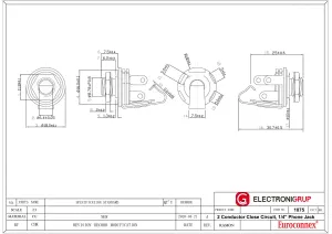 6.4mm MONO CHASIS, CERRAR CIRCUITO — imagen 2