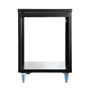 ARACK12U — Rack universal 19" de 12 unidades con ruedas — imagen 1