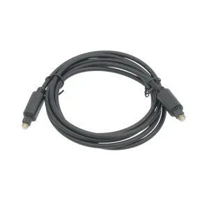 Cable Fibra Óptica TOSLINK 4.0mm - Conexión Macho a Macho de 3m de Alta Calidad — imagen 2